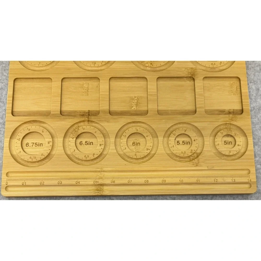 Bracelet Bead Board Bamboo Jewelry Making Supplies Wood Bead Tray - Picture 6 of 9
